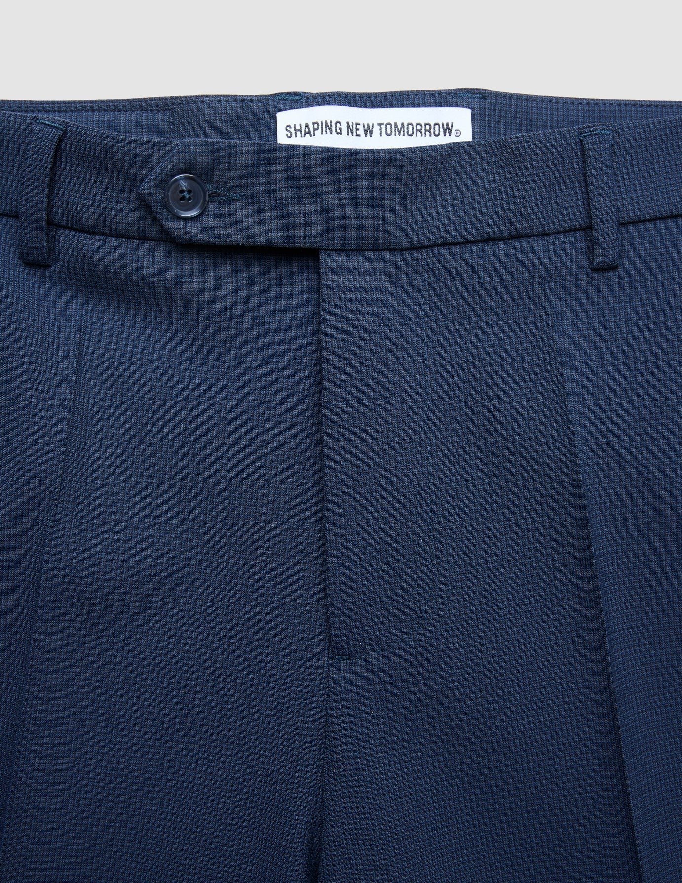 Essential Suit Pants Regular Navy Checks
